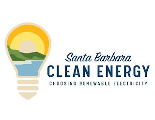 SANTA BARBARA CLEAN ENERGY CHOOSING RENEWABLE ELECTRICITY logo