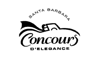 SANTA BARBARA CONCOURS D'ELEGANCE logo