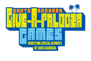 SANTA BARBARA GIVE-A-PALOOZA GAMES BENEFITING SPECIALS OLYMPICS OF SANTA BARBARA logo