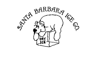 SANTA BARBARA ICE CO. DRY ICE logo