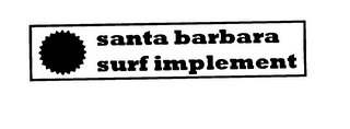SANTA BARBARA SURF IMPLEMENT logo