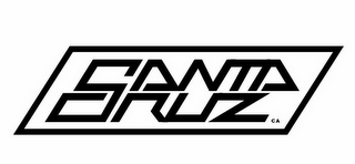 SANTA CRUZ CA logo