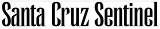 SANTA CRUZ SENTINEL logo