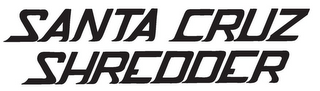 SANTA CRUZ SHREDDER logo