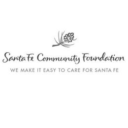 SANTA FE COMMUNITY FOUNDATION WE MAKE IT EASY TO CARE FOR SANTA FE logo