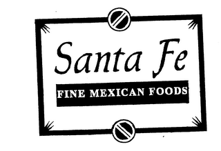 SANTA FE FINE MEXICAN FOODS logo