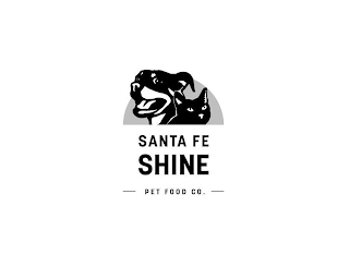 SANTA FE SHINE PET FOOD CO. logo