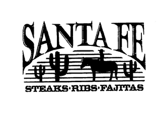SANTA FE STEAKS RIBS FAJITAS logo