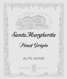 SANTA MARGHERITA PINOT GRIGIO ALTO ADIGE PRODUCT OF ITALY logo