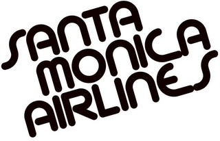 SANTA MONICA AIRLINES logo