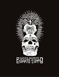 SANTA MUERTE BARRIO SANTO logo