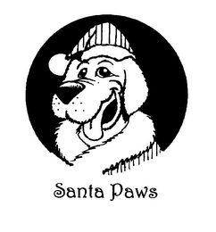 SANTA PAWS logo