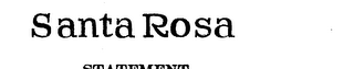 SANTA ROSA logo