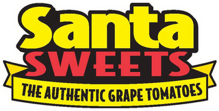 SANTA SWEETS THE AUTHENTIC GRAPE TOMATOES logo