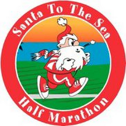 SANTA TO THE SEA HALF MARATHON logo