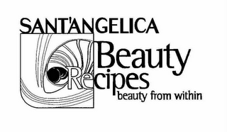 SANT'ANGELICA BEAUTY RECIPES BEAUTY FROM WITHIN logo