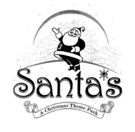 SANTA'S A CHRISTMAS THEME PARK logo