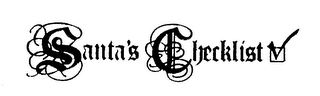 SANTA'S CHECKLIST logo