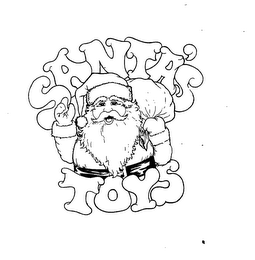 SANTA'S TOYS logo