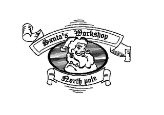 SANTA'S WORKSHOP NORTH POLE logo