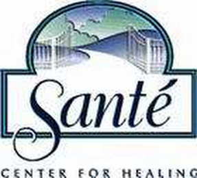 SANTE CENTER FOR HEALING logo