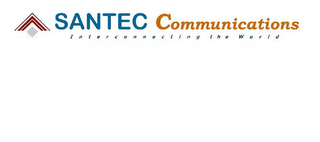 SANTEC COMMUNICATIONS INTERCONNECTING THE WORLD logo