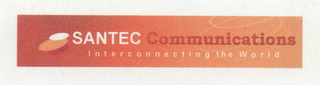 SANTEC COMMUNICATIONS INTERCONNECTING THE WORLD logo