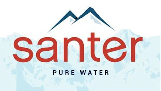 SANTER PURE WATER logo