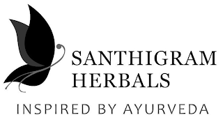 SANTHIGRAM HERBALS INSPIRED BY AYURVEDA logo