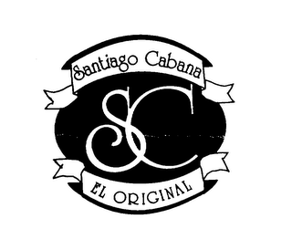 SANTIAGO CABANA SC EL ORIGINAL logo