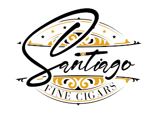SANTIAGO FINE CIGARS logo