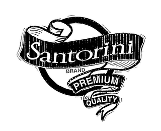 SANTORINI BRAND PREMIUM QUALITY logo