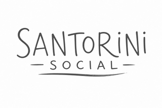 SANTORINI SOCIAL logo