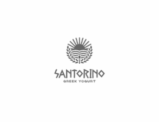 SANTORINO GREEK YOGURT logo