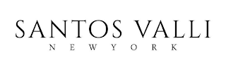 SANTOS VALLI NEW YORK logo