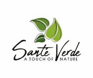 SANTÉ VERDE A TOUCH OF NATURE logo