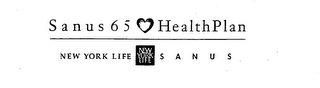 SANUS 65 HEALTHPLAN NEW YORK LIFE NEW YORK LIFE SANUS logo