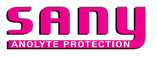 SANY ANOLYTE PROTECTION logo