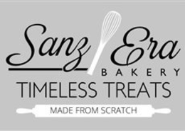 SANZ/ERA BAKERY TIMELESS TREATS MADE FROM SCRATCH logo