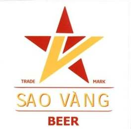 SAO VÀNG TRADE MARK BEER logo