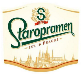 SAP 1869 STAROPRAMEN EST. IN PRAGUE logo