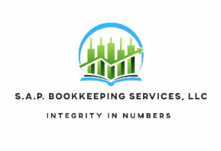 S.A.P. BOOKKEEPING SERVICES, LLC INTEGRITY IN NUMBERS logo