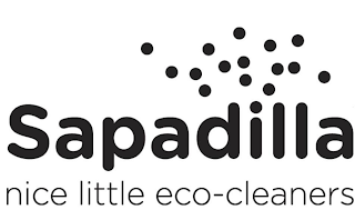 SAPADILLA NICE LITTLE ECO-CLEANERS logo