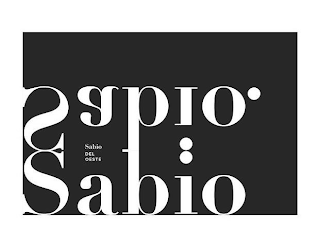 SAPIO SABIO SABIO DEL OESTE logo