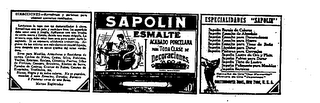 SAPOLIN ESMALTE logo