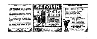 SAPOLIN ESMALTE DE ALUMINO logo