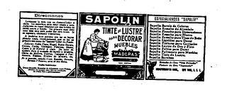 SAPOLIN TINTE DE LUSTRE logo