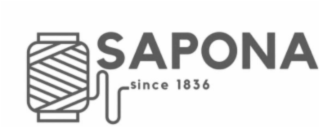SAPONA SINCE 1836 logo