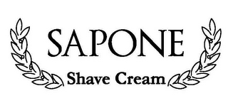 SAPONE SHAVE CREAM logo