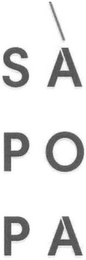 SAPOPA logo